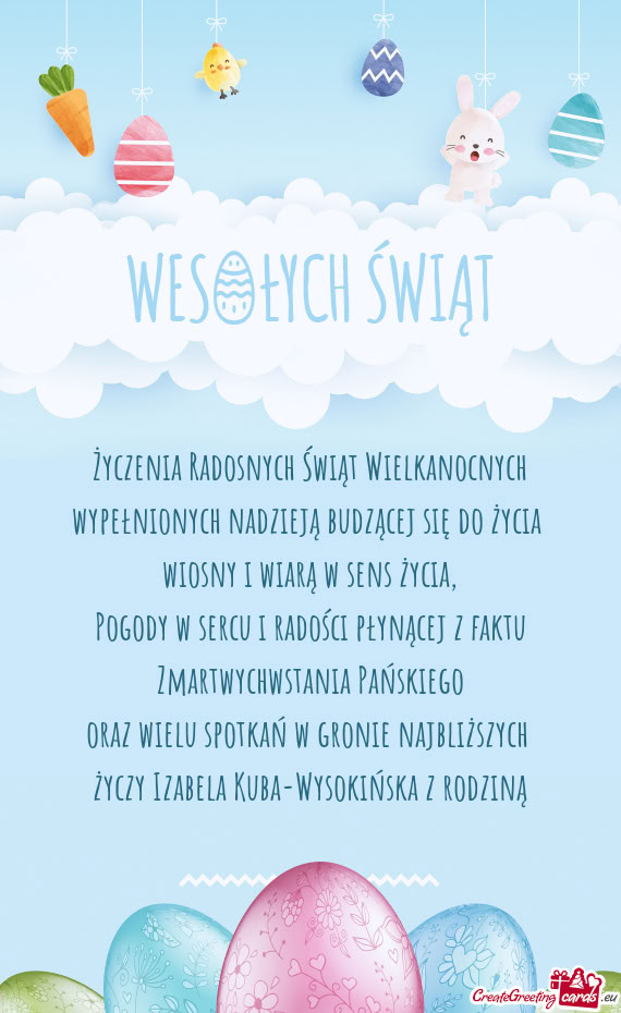 Izabela Kuba-Wysokińska z rodziną