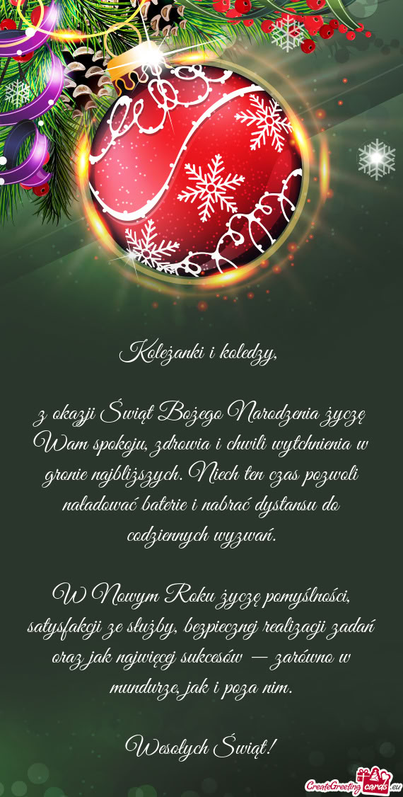 Iższych. Niech ten czas pozwoli naładować baterie i nabrać dystansu do codziennych wyzwań