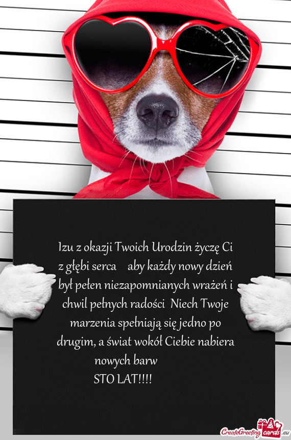 Izu z okazji Twoich Urodzin życzę Ci z głębi serca❤️aby każdy nowy dzień był pełen nieza