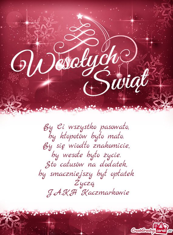 J.A.K.H Kaczmarkowie