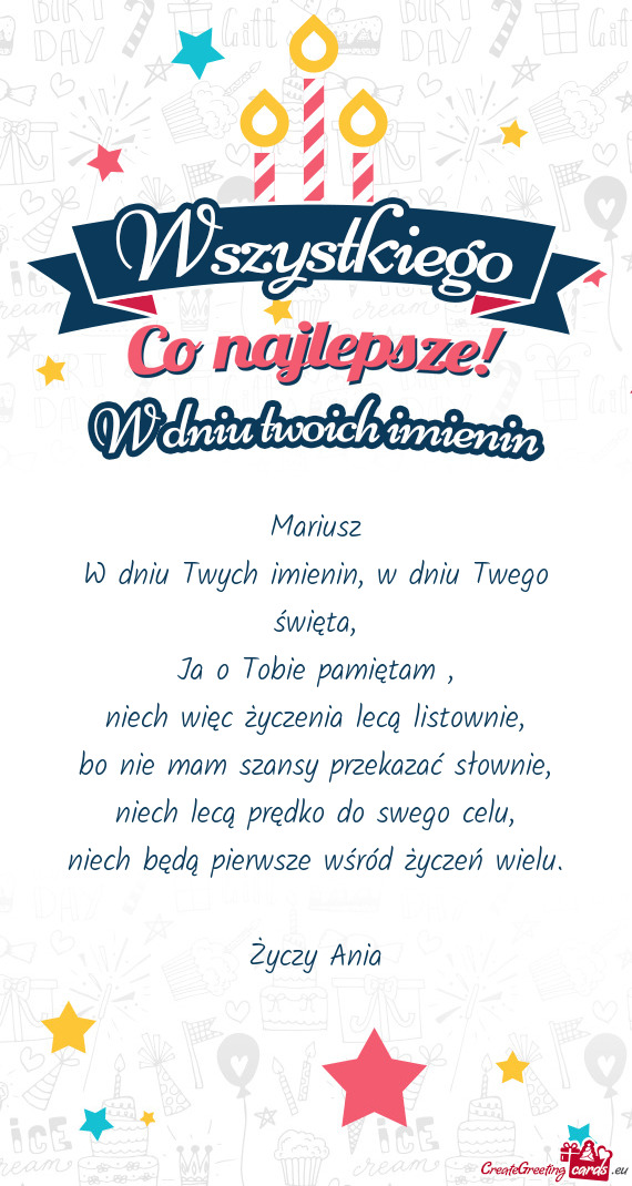 Ja o Tobie pamiętam