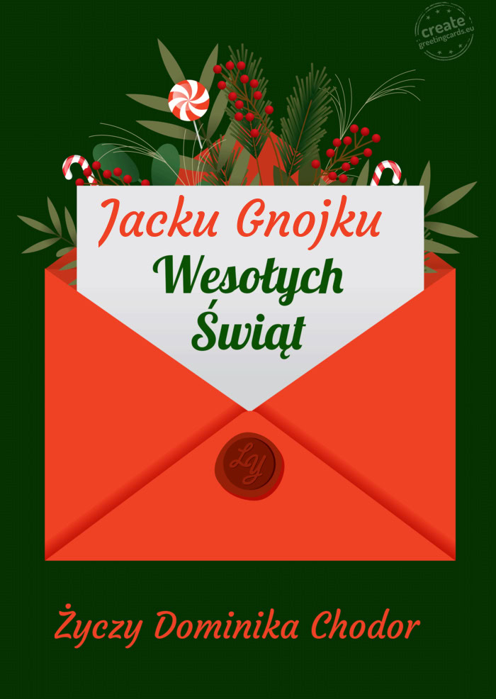Jacku Gnojku Dominika Chodor