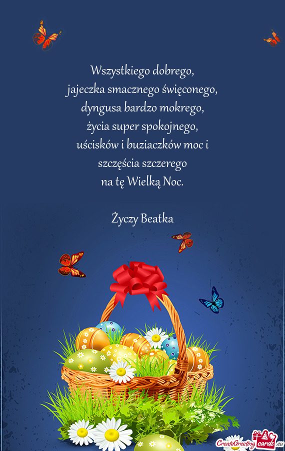 Jajeczka smacznego święconego