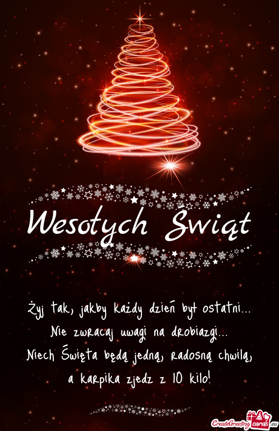 Jakby każdy dzień był ostatni