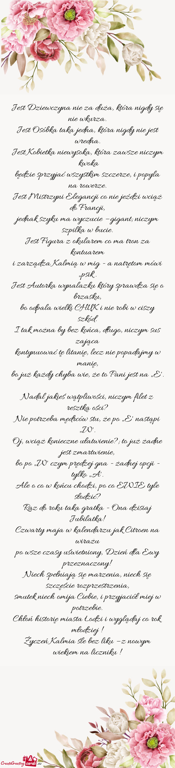 Jest Mistrzyni Elegancji co nie jeździ wciąż do Francji