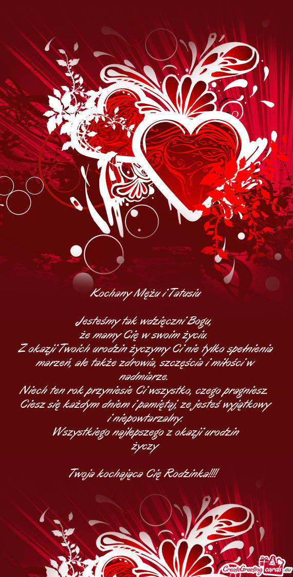 Jesteśmy tak wdzięczni Bogu