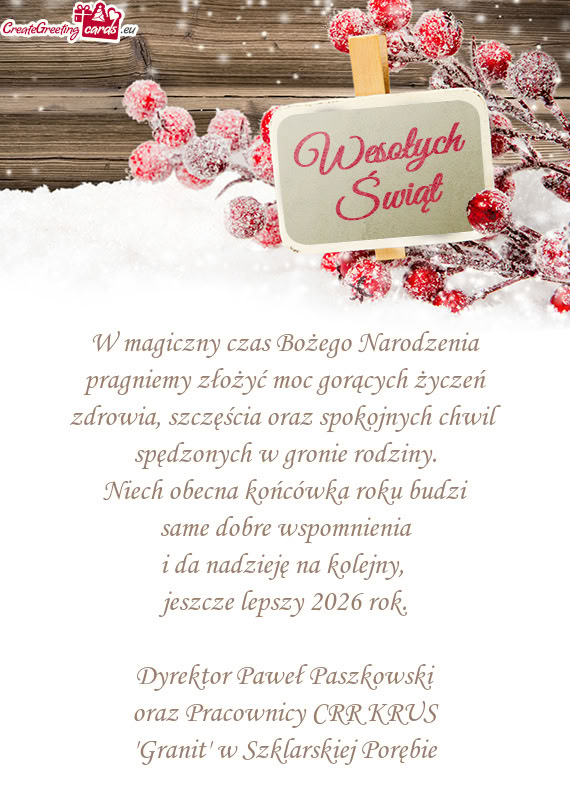 Jeszcze lepszy 2026 rok