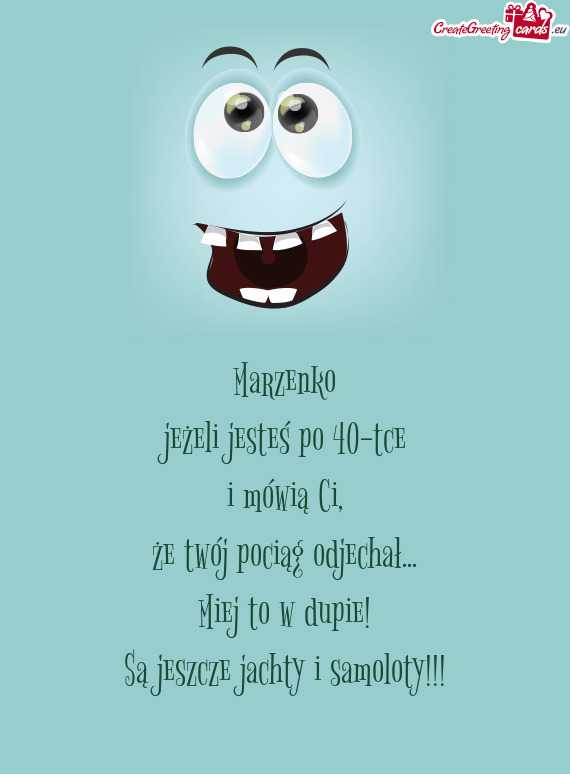 Jeżeli jesteś po 40-tce