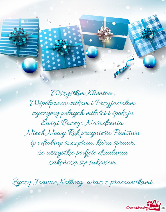 Joanna Kolberg wraz z pracownikami