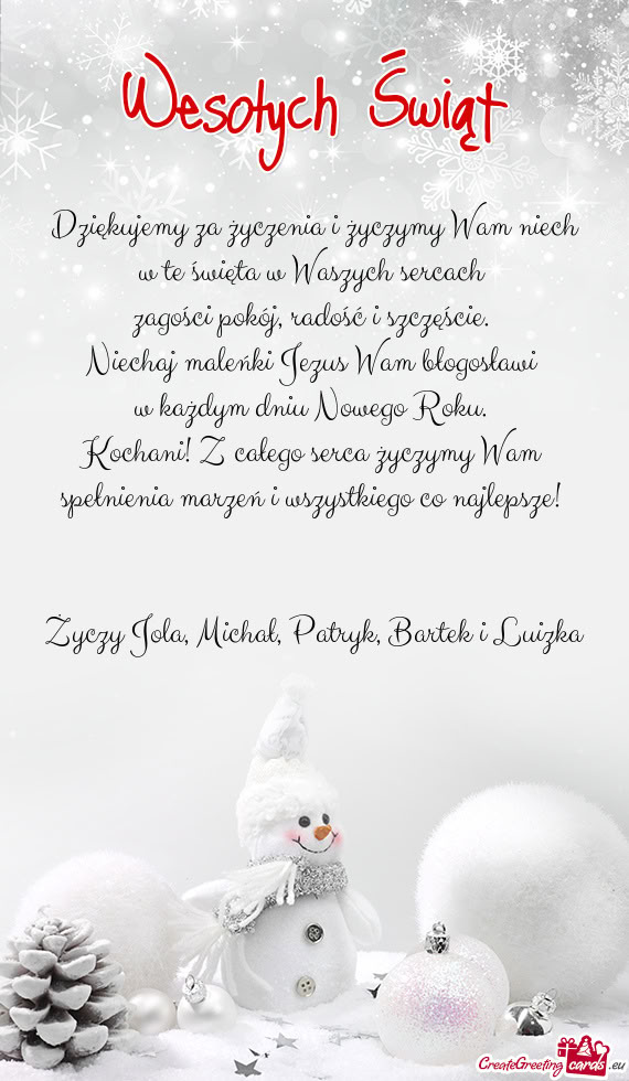 Jola, Michał, Patryk, Bartek i Luizka