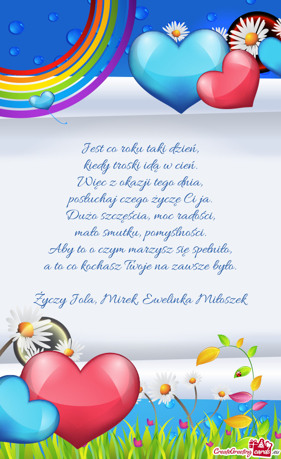 Jola, Mirek, Ewelinka Miłoszek