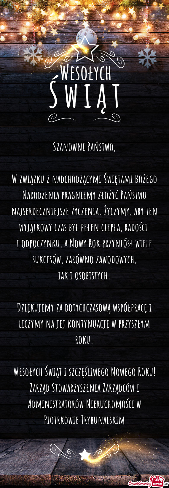 Jsze życzenia. Życzymy, aby ten wyjątkowy czas był pełen ciepła, radości