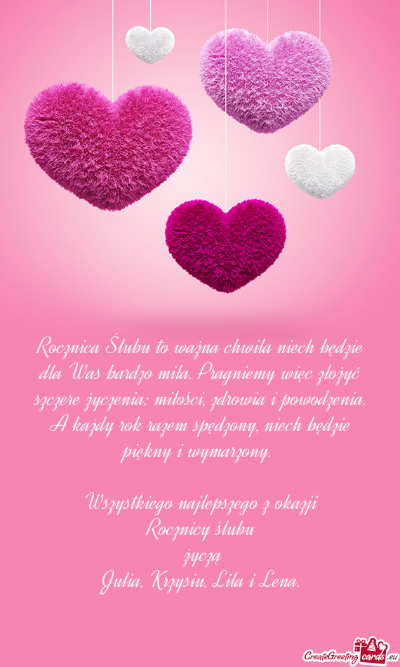 Julia, Krzysiu, Lila i Lena