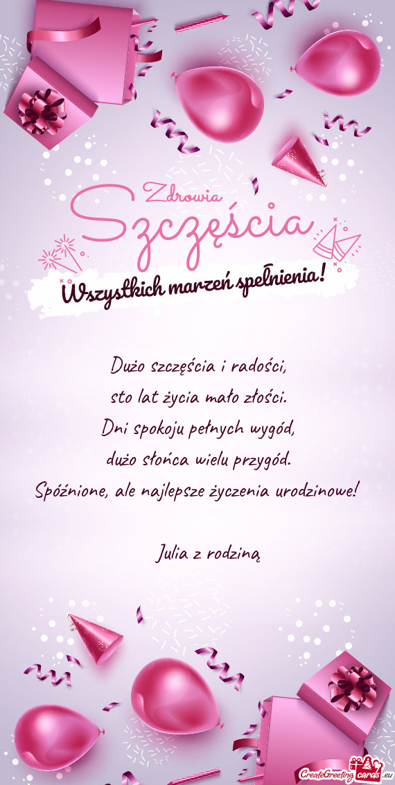 Julia z rodziną😘