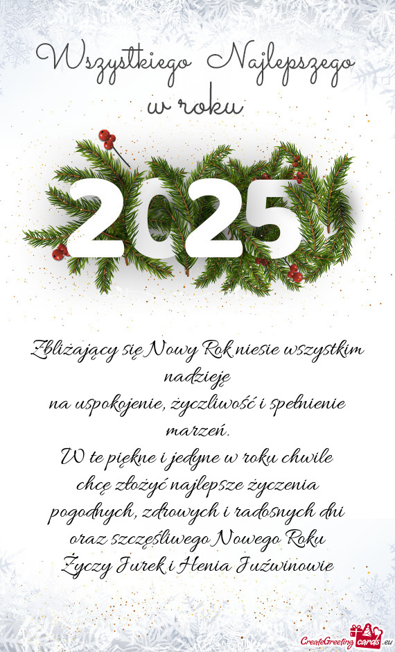 Jurek i Henia Juźwinowie