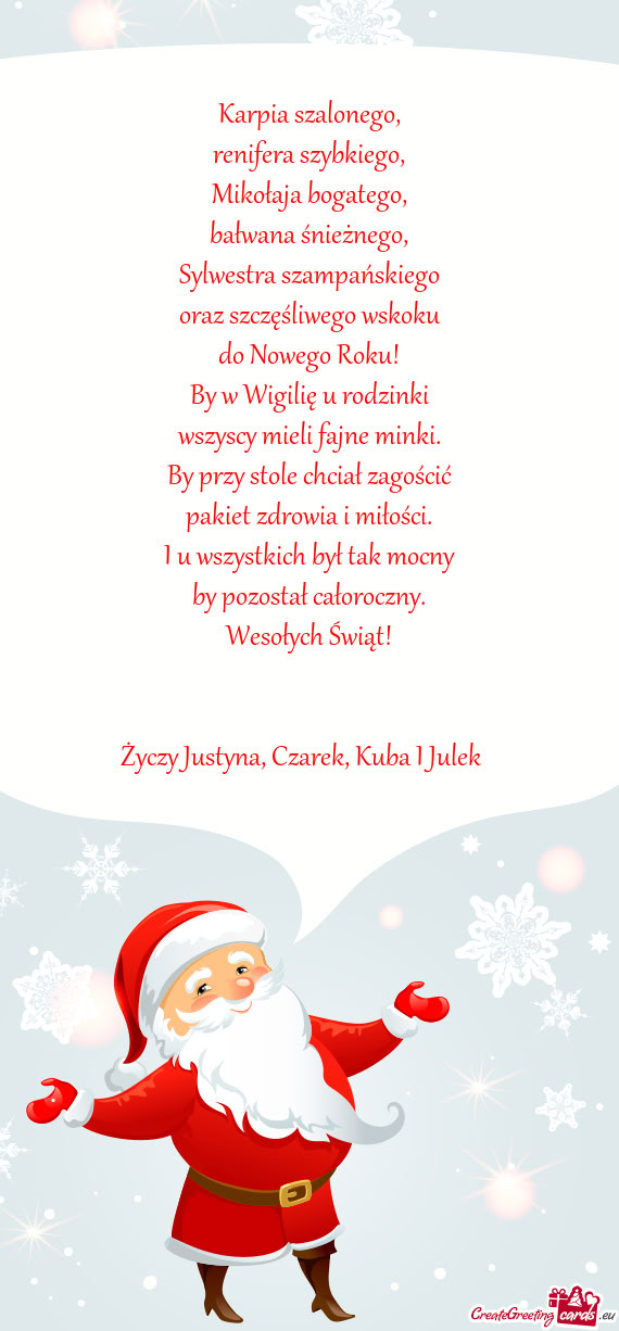 Justyna, Czarek, Kuba I Julek 🥰