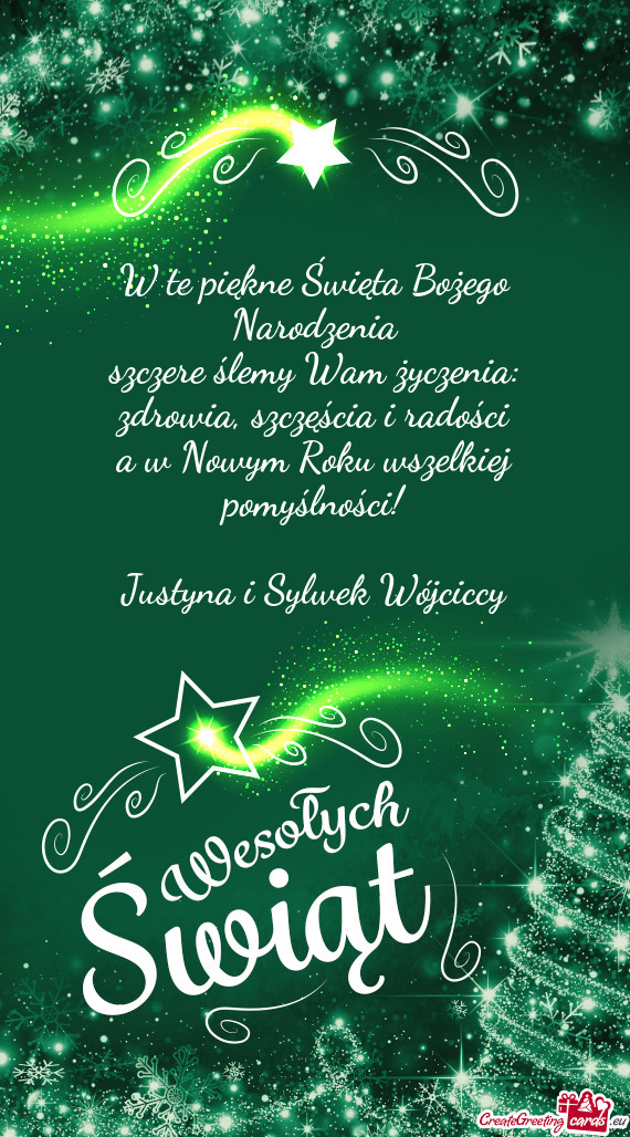 Justyna i Sylwek Wójciccy
