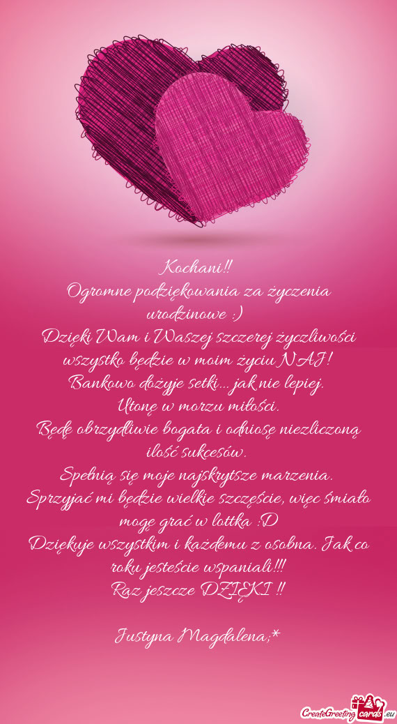 Justyna Magdalena;