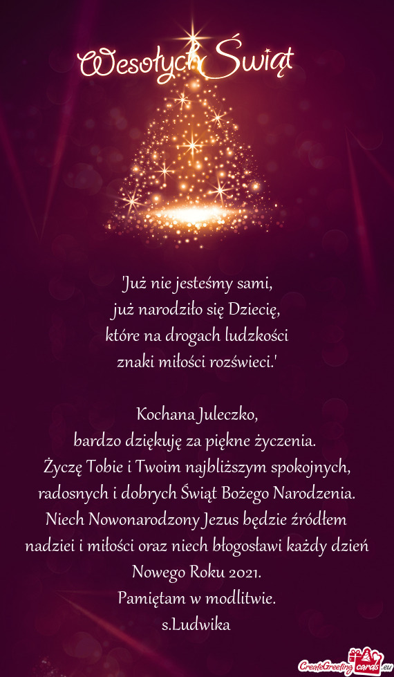 Już narodziło się Dziecię