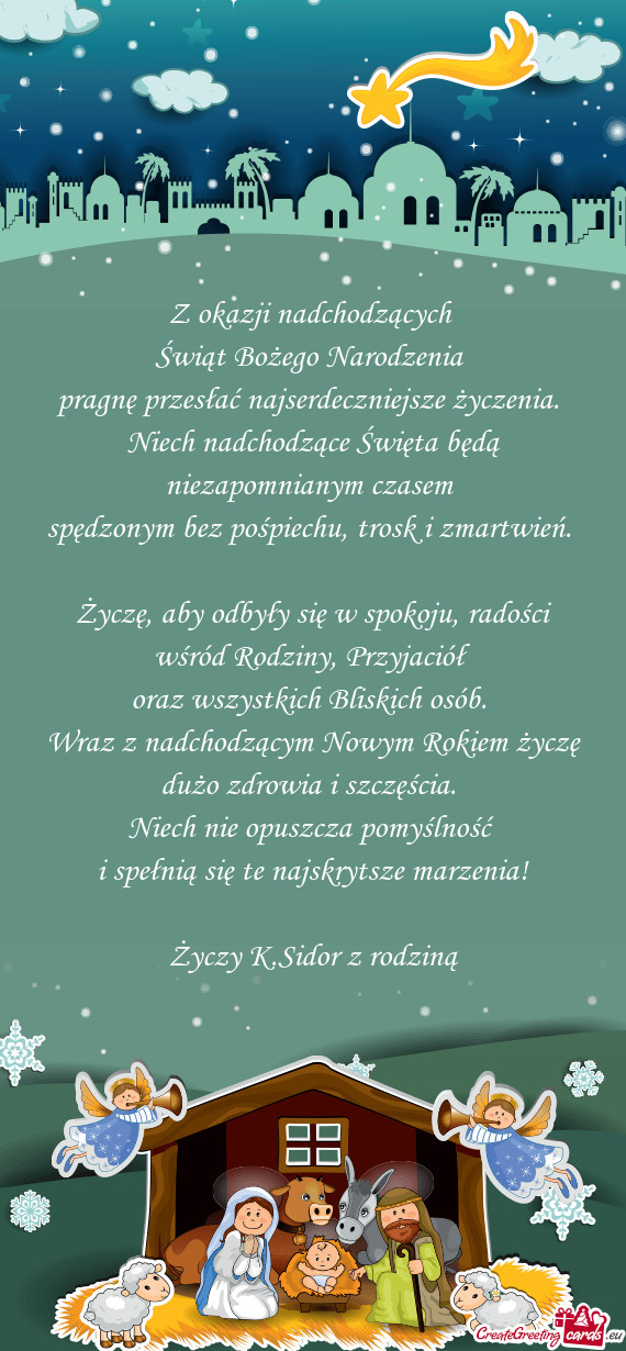 K.Sidor z rodziną