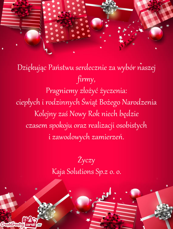 Kaja Solutions Sp.z o. o