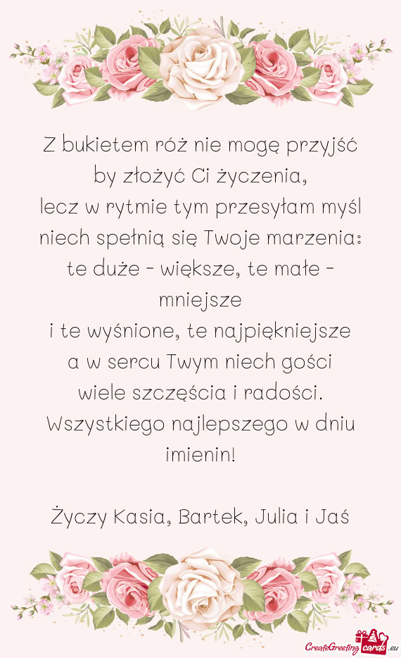 Kasia, Bartek, Julia i Jaś