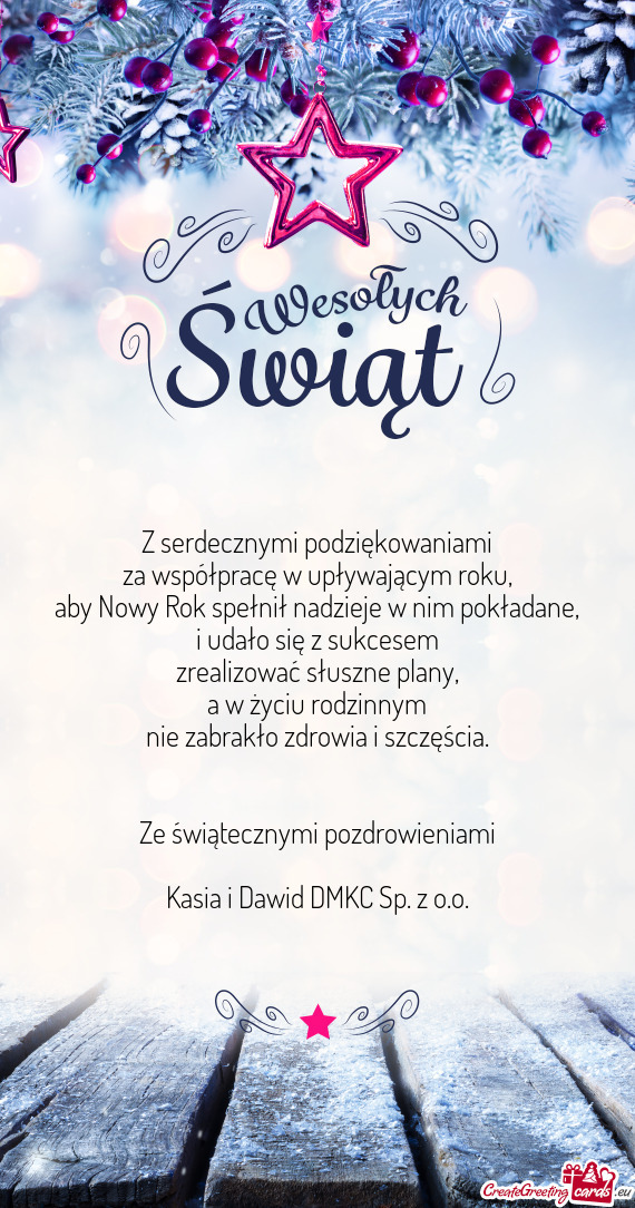 Kasia i Dawid DMKC Sp. z o.o