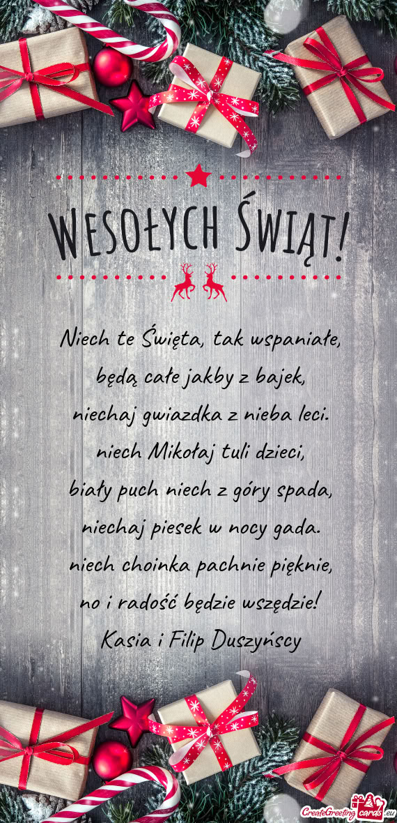 Kasia i Filip Duszyńscy