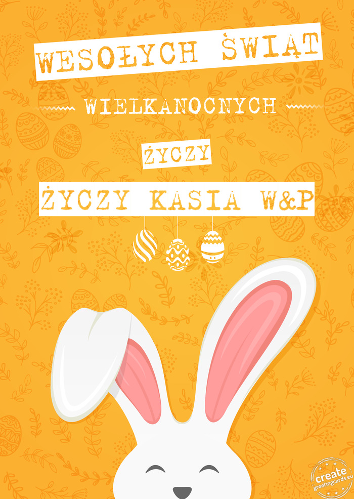 Kasia W&P wesołych Świąt