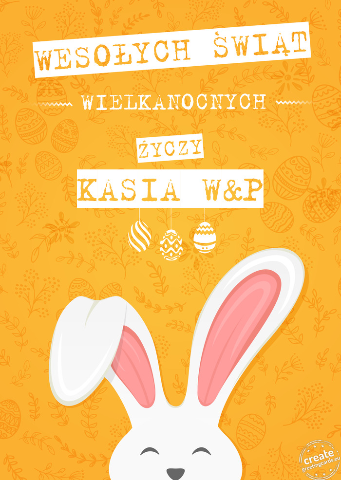 Kasia W&P Życzy wesołych Świąt