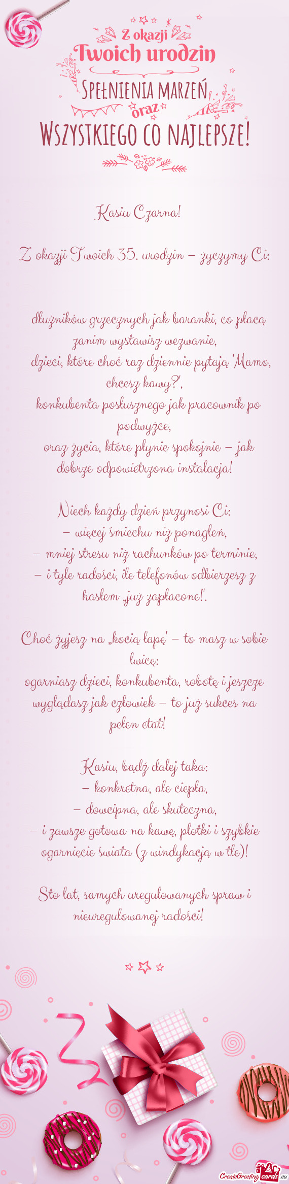 Kasiu Czarna! 💧📞