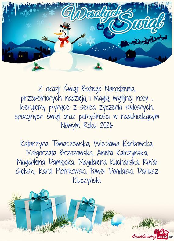 Katarzyna Tomaszewska, Wiesława Karbowska, Małgorzata Brzozowska, Aneta Kaliczyńska, Magdalena Da