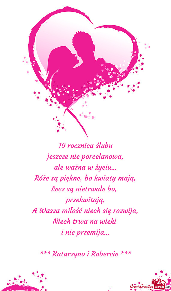 Katarzyno i Robercie