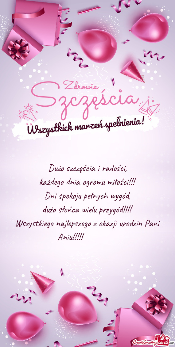 Każdego dnia ogromu miłości