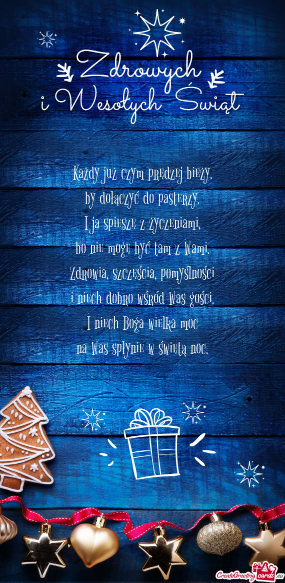 Każdy już czym prędzej bieży,  by dołączyć do pasterzy.  I ja spieszę