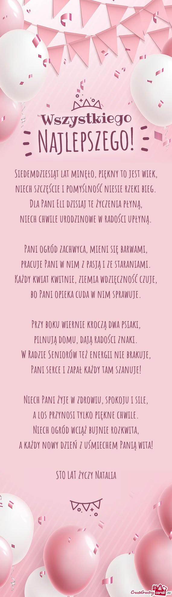 Każdy kwiat kwitnie, ziemia wdzięczność czuje