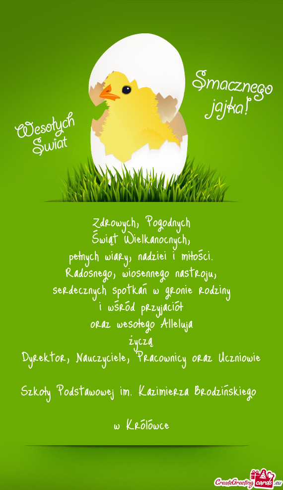 Kazimierza Brodzińskiego w Królówce