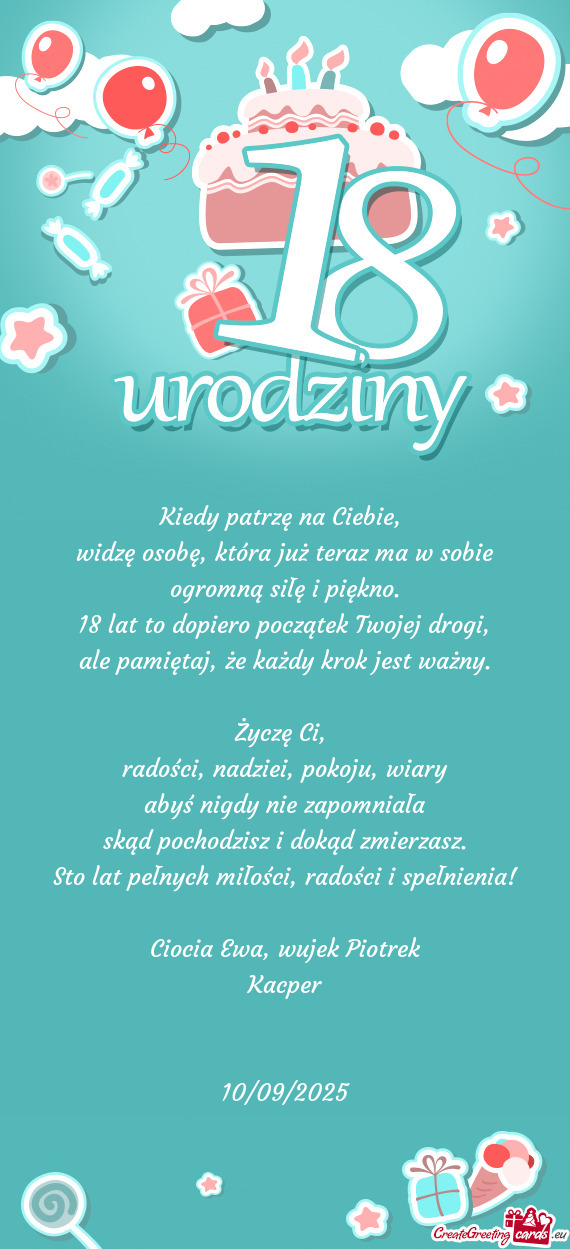Kiedy patrzę na Ciebie
