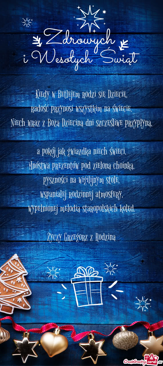 Kiedy w Betlejem rodzi się Dziecię,  radość przynosi wszystkim na