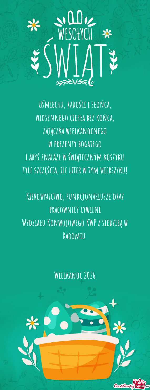 Kierownictwo, funkcjonariusze oraz pracownicy cywilni