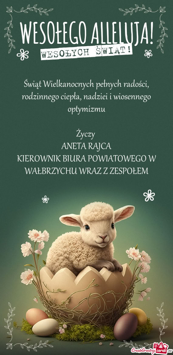 KIEROWNIK BIURA POWIATOWEGO W WAŁBRZYCHU WRAZ Z ZESPOŁEM