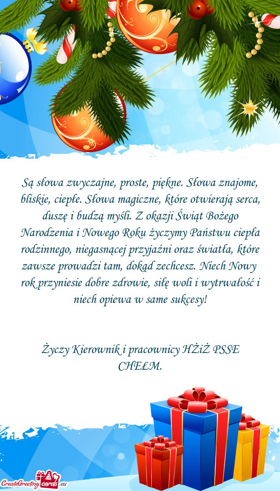 Kierownik i pracownicy HŻiŻ PSSE CHEŁM
