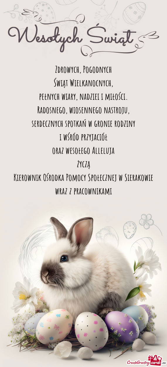 Kierownik Ośrodka Pomocy Społecznej w Sierakowie