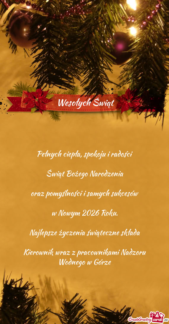 Kierownik wraz z pracownikami Nadzoru Wodnego w Górze