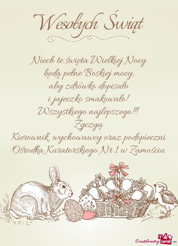 Kierownik, wychowawcy oraz podopieczni Ośrodka Kuratorskiego Nr 1 w Zamościu