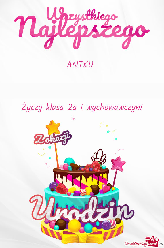 Klasa 2a i wychowawczyni