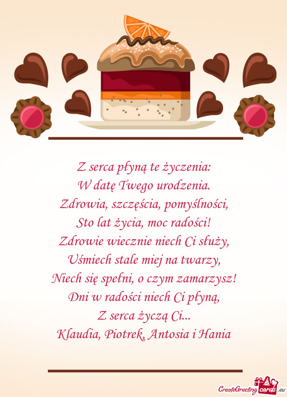 Klaudia, Piotrek, Antosia i Hania
