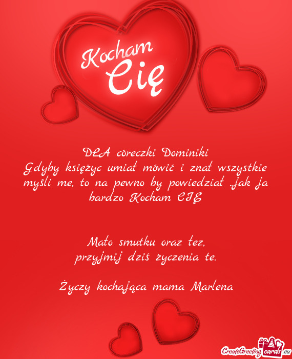 Kochająca mama Marlena