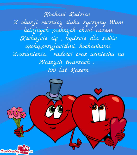 Kochajcie się , bądźcie dla siebie opoką,przyjaciółmi, kochankami