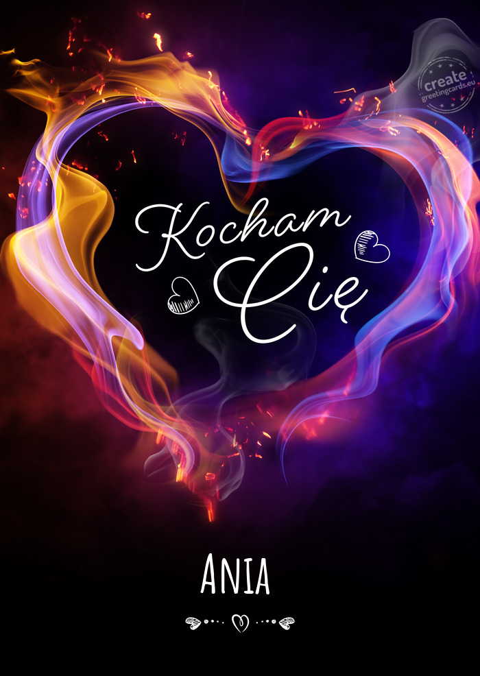 Kocham Cię Ania